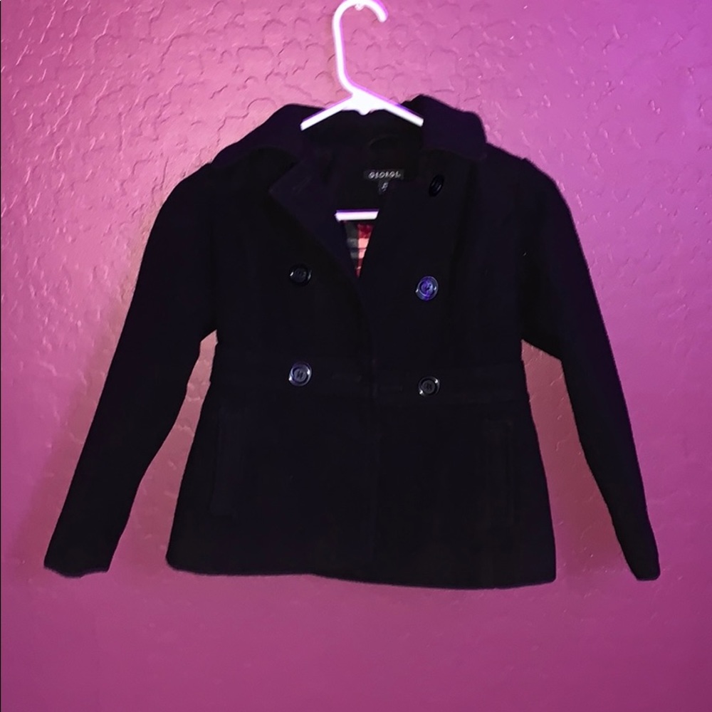 black coat